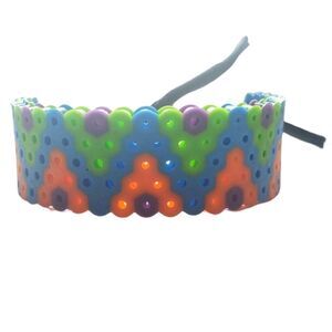 Tie On Perler Bracelet